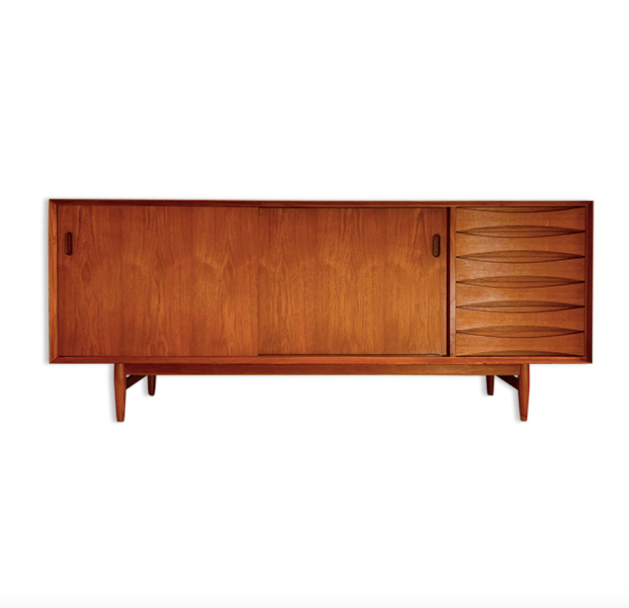 Teak Sideboard by Arne Vodder Model OS29 for Sibast
