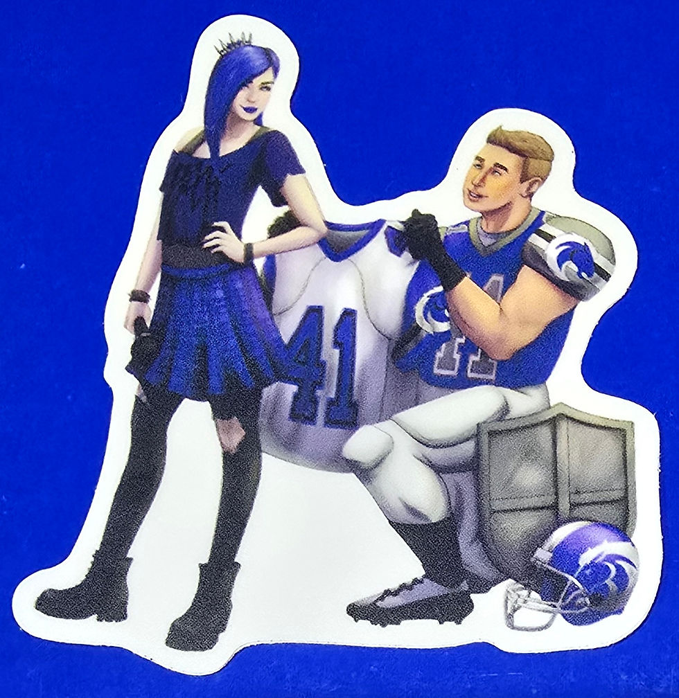 Thumbnail: Stickers: Her Knight in Shining Football Pads