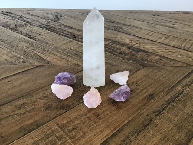 Clear Quartz Generator (13cm) 300g