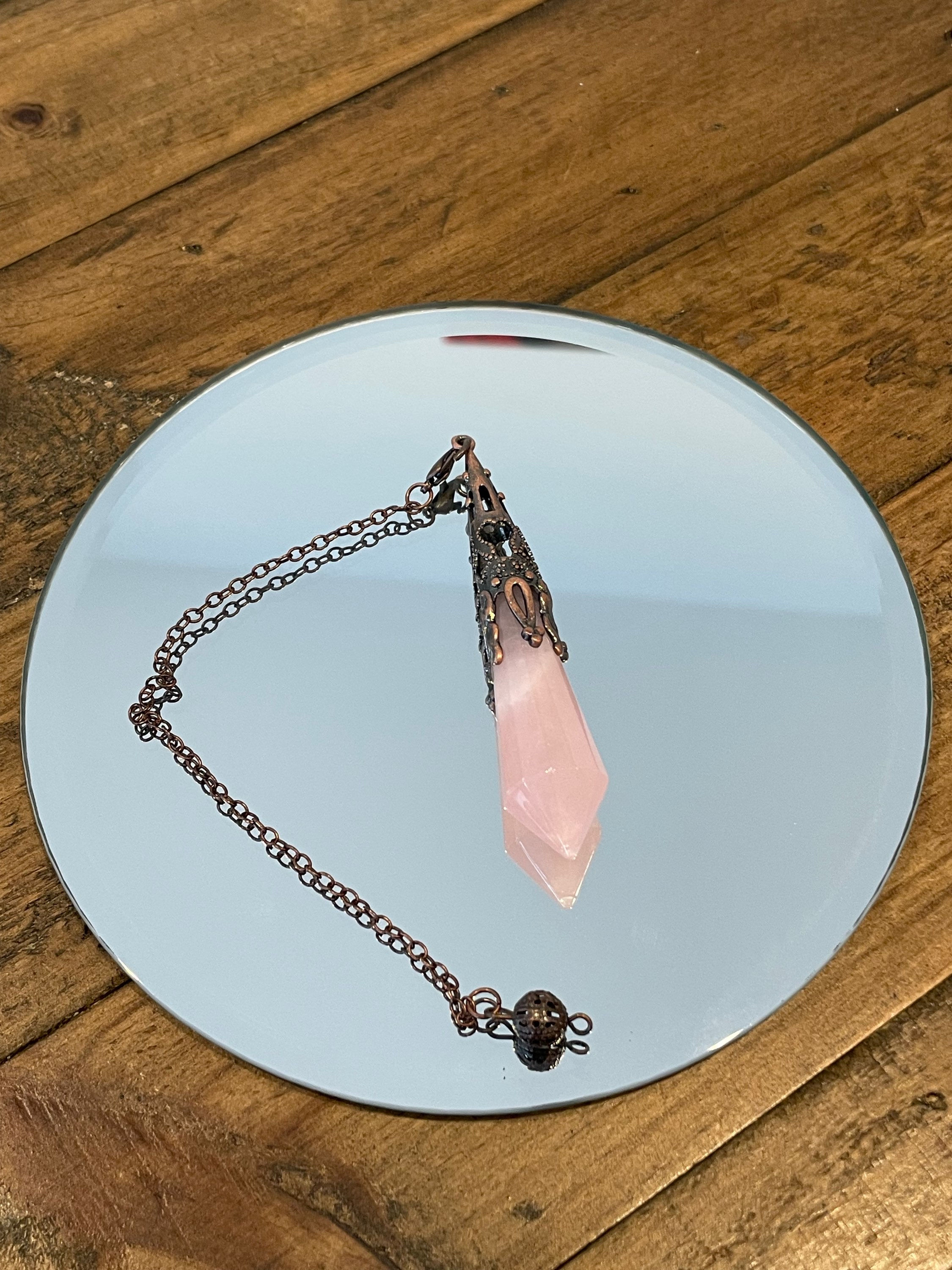 Rose Quartz Pendulum