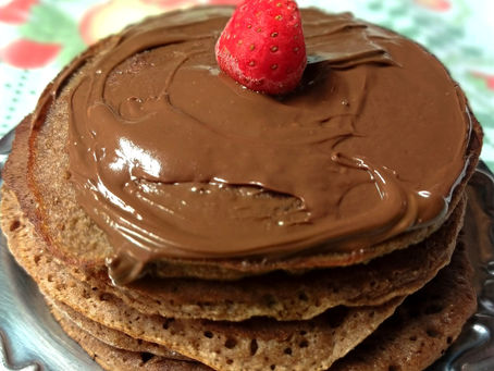 PANQUECAS DE CHOCOLATE