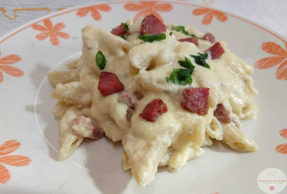 PENNE AOS 5 QUEIJOS