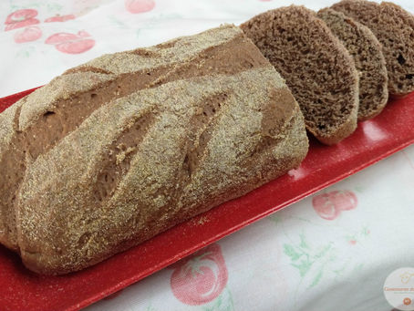 PÃO MISTO COM CACAU