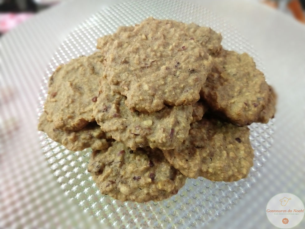 BOLACHINHAS DE MAÇÃ SEM GLÚTEN