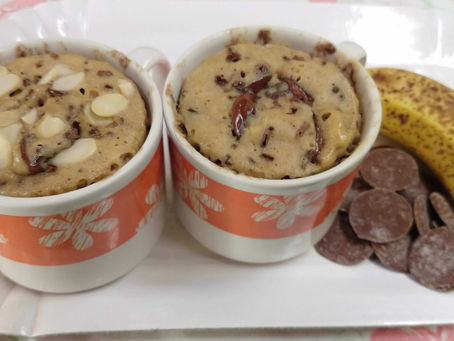 BOLO DE CANECA SEM GLÚTEN
