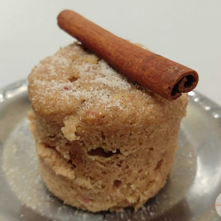 BOLO DE MAÇÃ LOW CARB