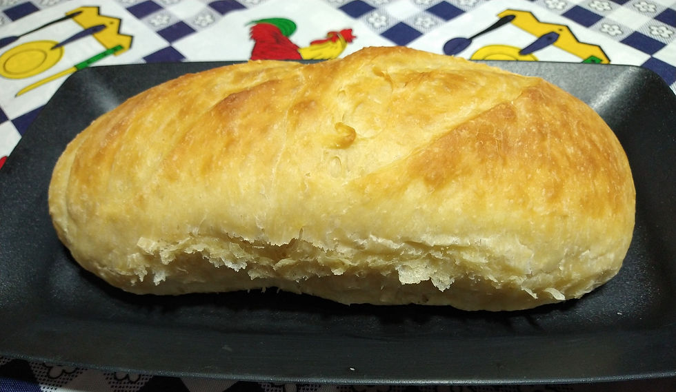 PÃO CASEIRO DE MANDIOCA