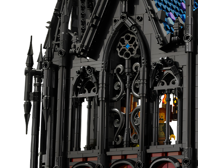 LEGO Adventure in Transylvania close-up detail Madrid