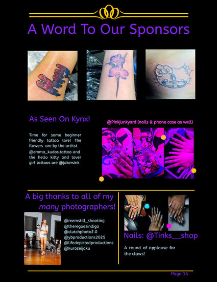 Just for kynx.to our sponsors(again)