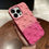 Thumbnail: 3D Diamond-Shaped Heart Cute Phone Case for iPhone 11, 12, 13, 14, 15 Pro Max
