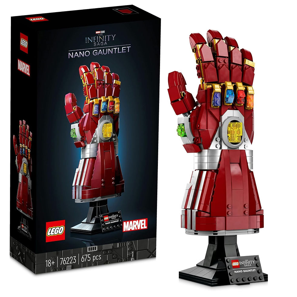 LEGO Marvel Nano Gauntlet 76223 Building Kit (675 Pieces)