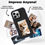 Thumbnail: Smart Magic Iphone Cover E ink technology -NFC enabled