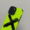 Thumbnail: Fluorescence Green Cute Phone Case - Simple X Graffiti - For iPhone 15, 14, 13, 