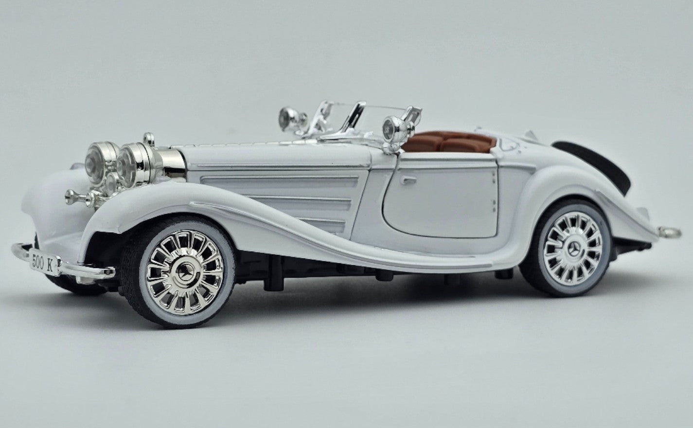 1936 Mercedes Benz 500K 1:24 Roadster diecast scale model car collectible | Asso