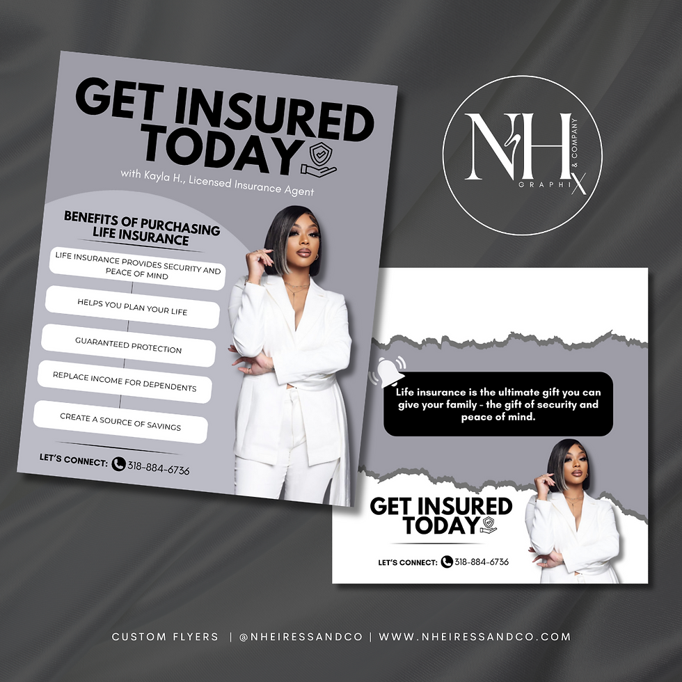 Custom Flyer (Pay Before Consultation)