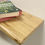 Miniature : Étagère flottante en bois massif chêne avec supports métal invisibles