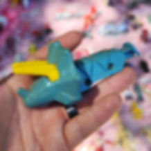 Accesorio Blue Ranger Dino Trueno Mc Donalds 2004