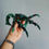 Miniatura: Green Samurai Warrior Triple Zord Morphin (Ninja Storm)