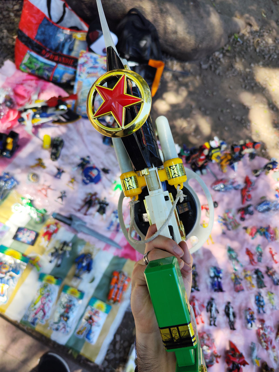 Miniatura: Set Armas Zeo Completo Power Ranger Blaster