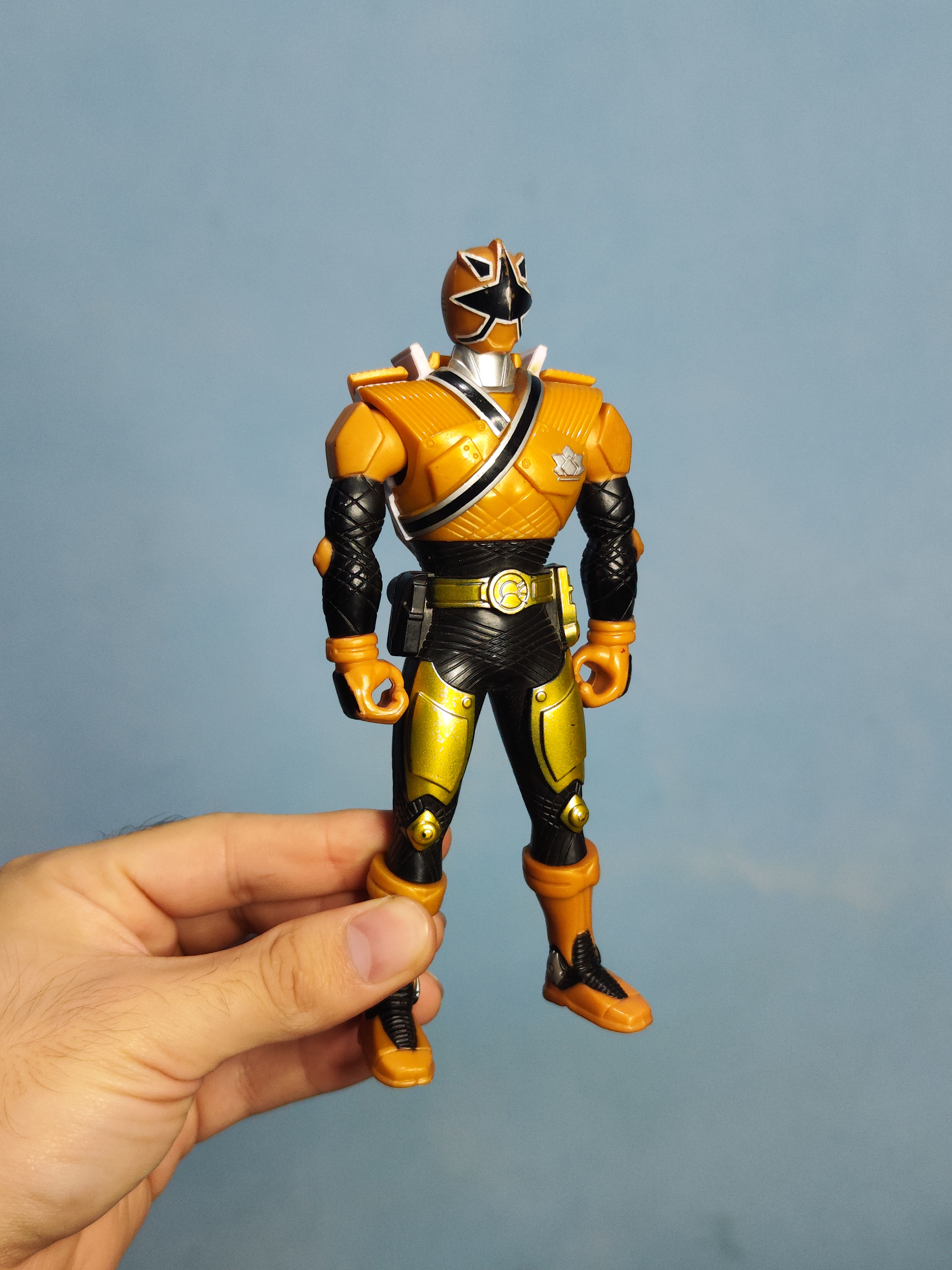 Armor Morphin Ranger Light Gold Samurai Power Rangers