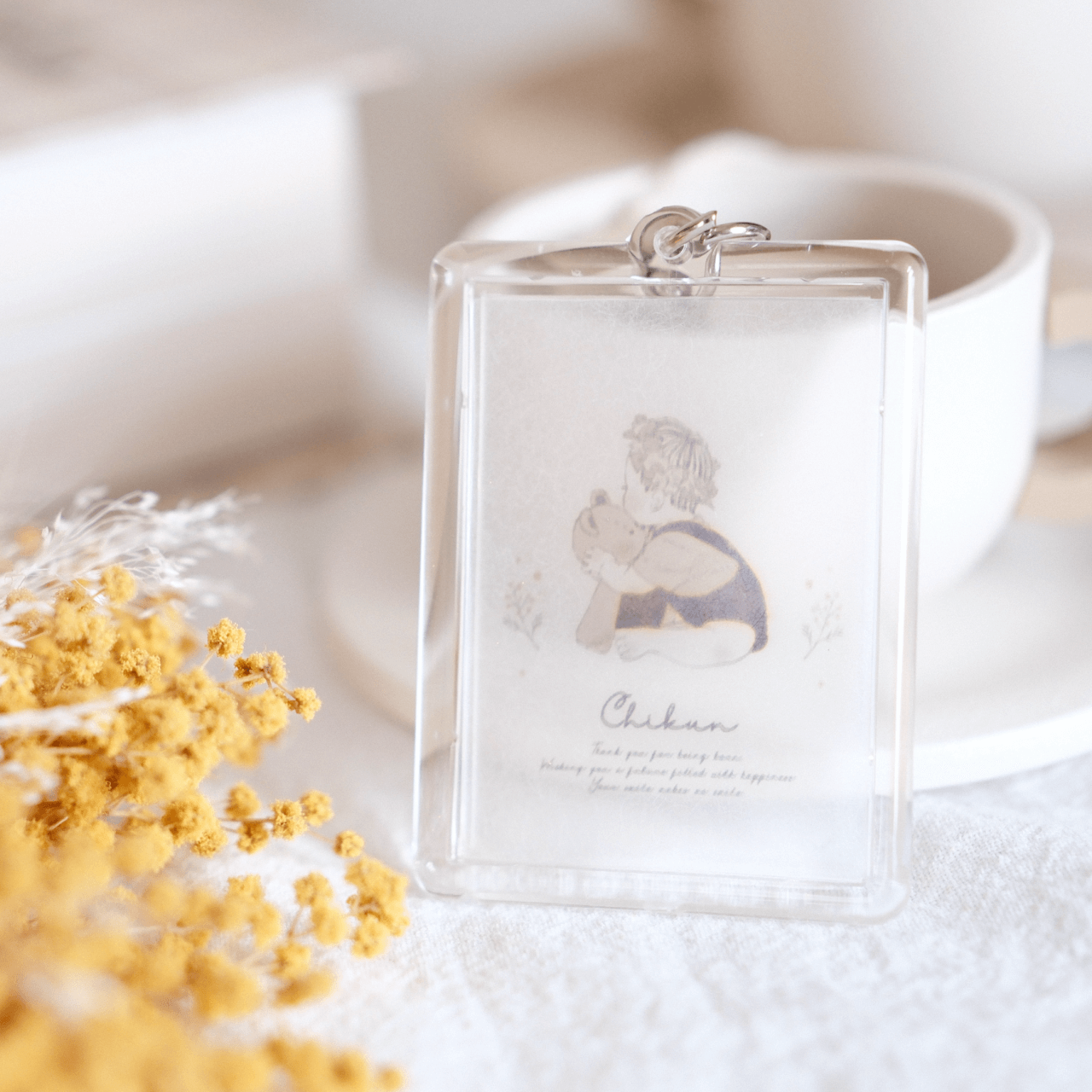 キーホルダー + データ