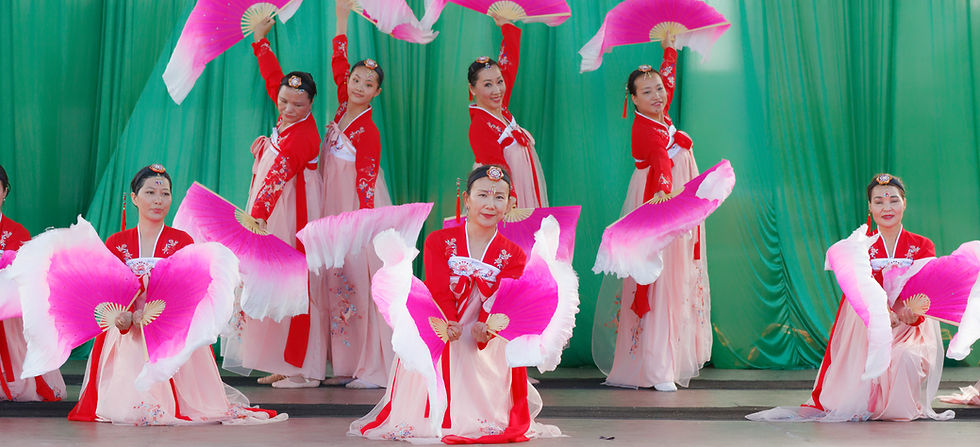 Korean Fan Dance at 2019 Chinese Festiva