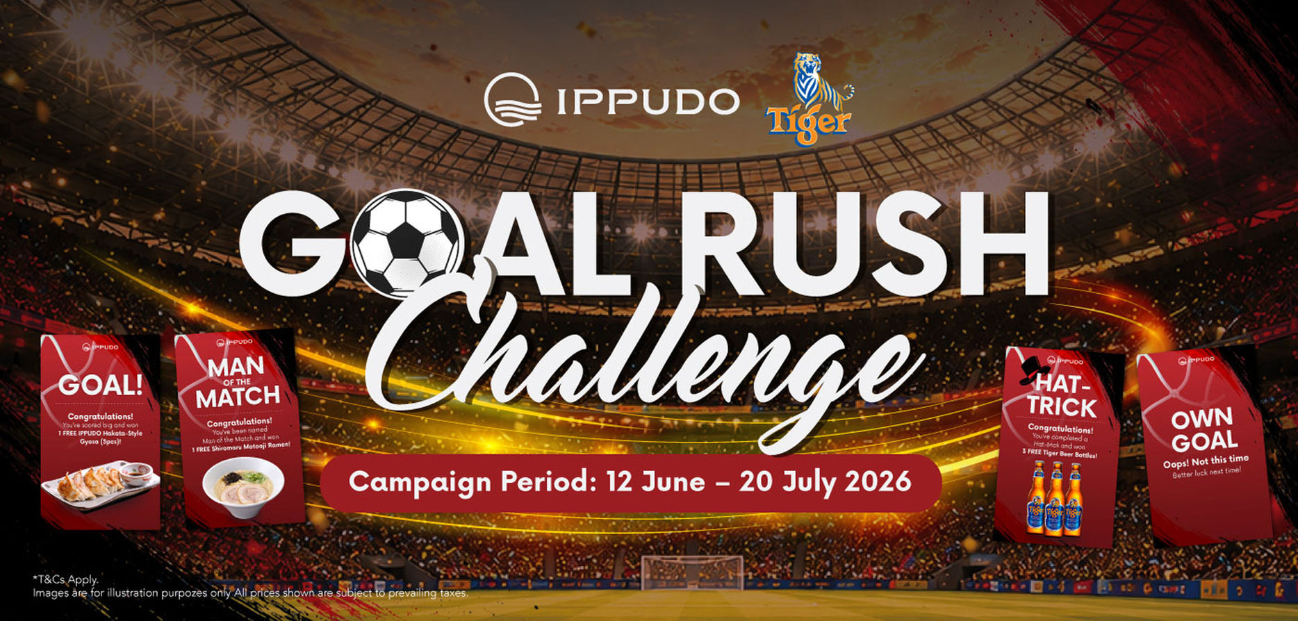 ⚽Goal Rush Challenge: Buy, Draw & Win with IPPUDO 🍻