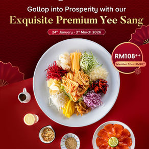 Premium Yee Sang from RM88++ ONLY 🥢