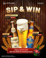 🍻 Sip & Win 🎁 at IPPUDO IOI City Mall, Pavilion KL and Sunway Velocity Mall. 