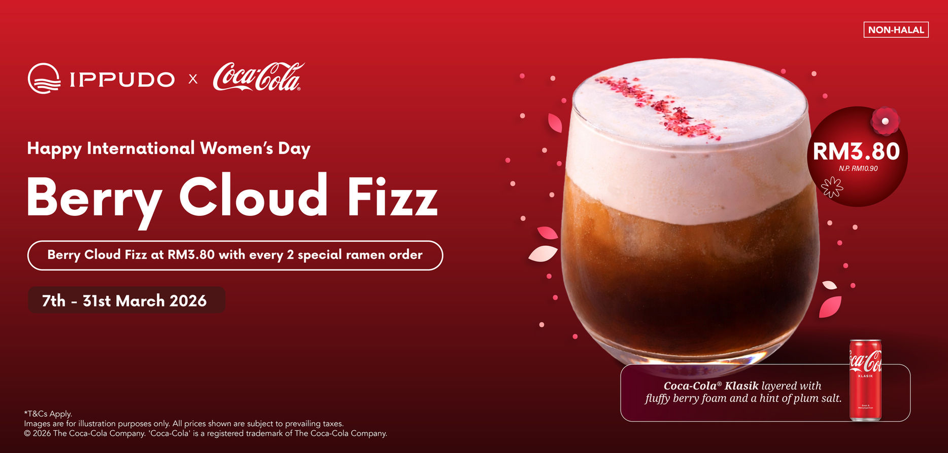  Women's Day Special 🌸 at IPPUDO