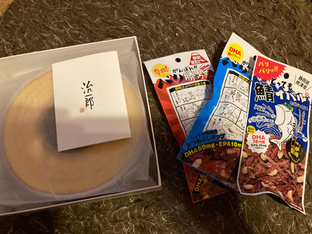 静岡のお菓子を頂きました。