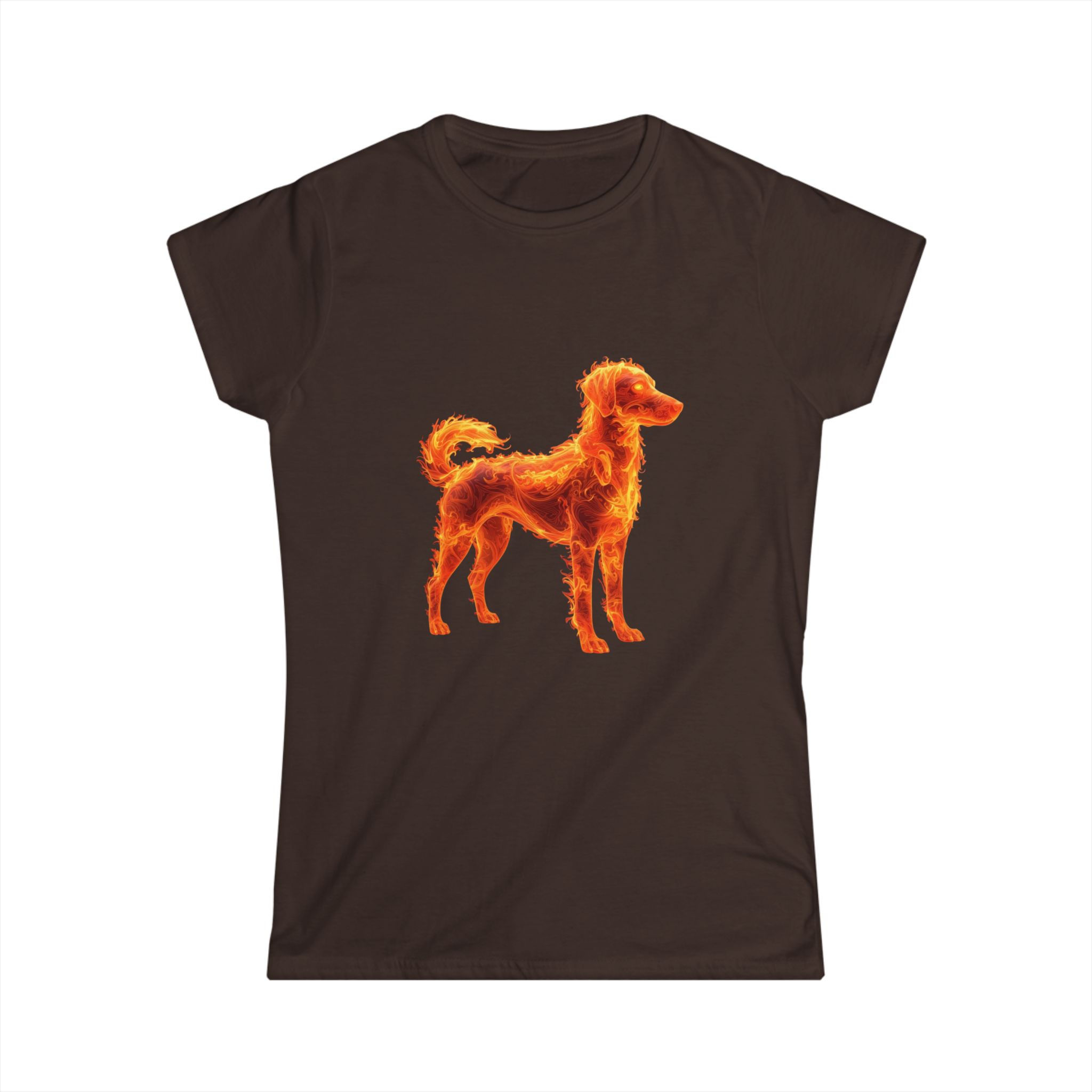 Fiery Dog - Women's cut Tshirt