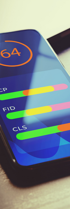Infographics on phone