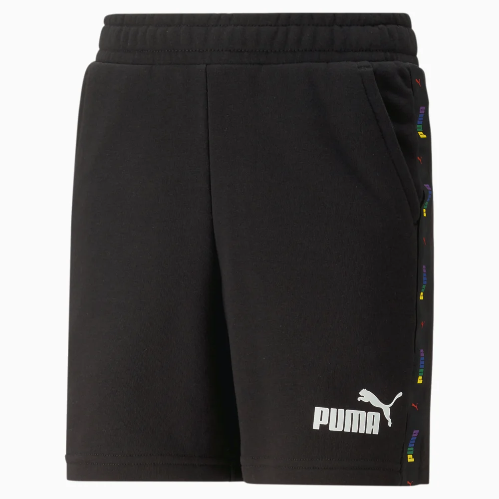 PUMA ESSENTIALS TAPE LOVE IS LOVE SHORTS YOUTH (673242-01)