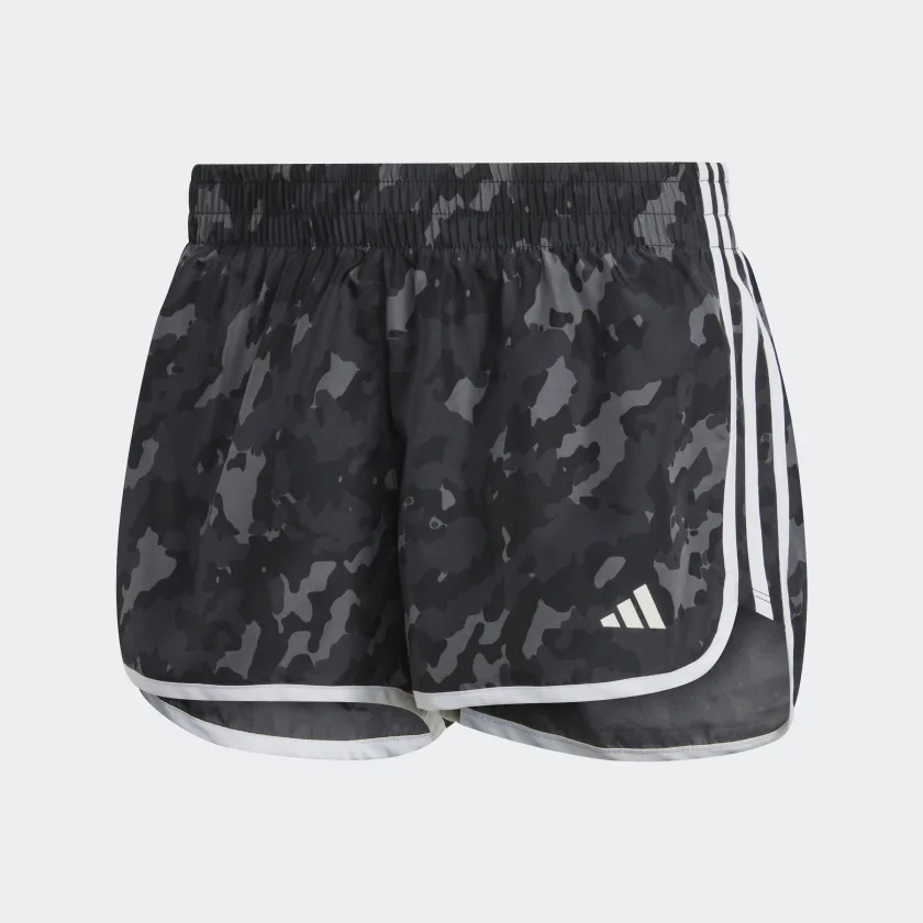 ADIDAS MARATHON 20 CAMO RUNNING SHORTS (HM4249)