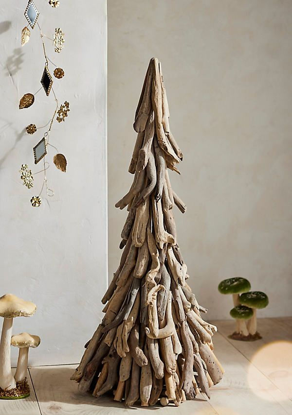 tree made of driftwood