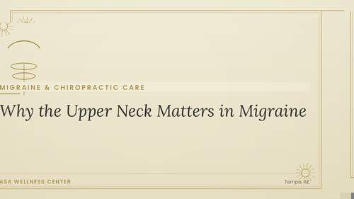 Why the Upper Neck Matters in Migraine: What the Research Shows