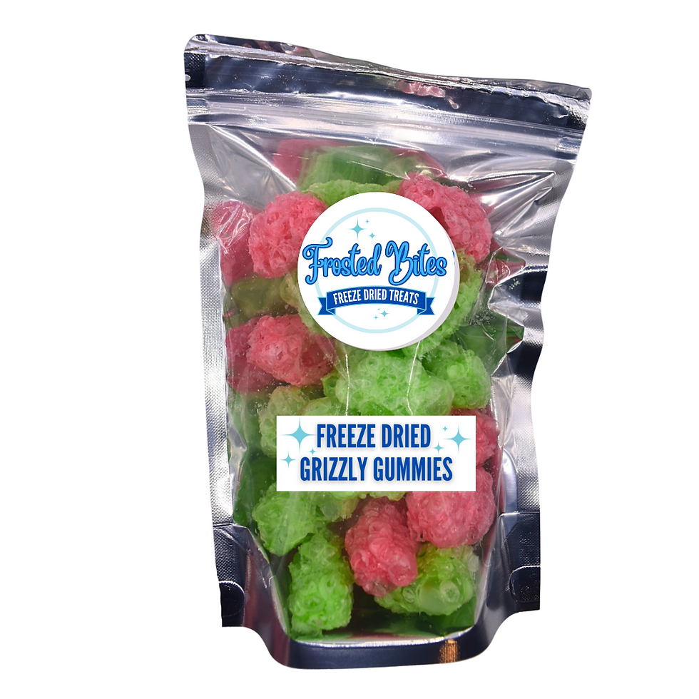 Freeze dried Grizzly Gummies