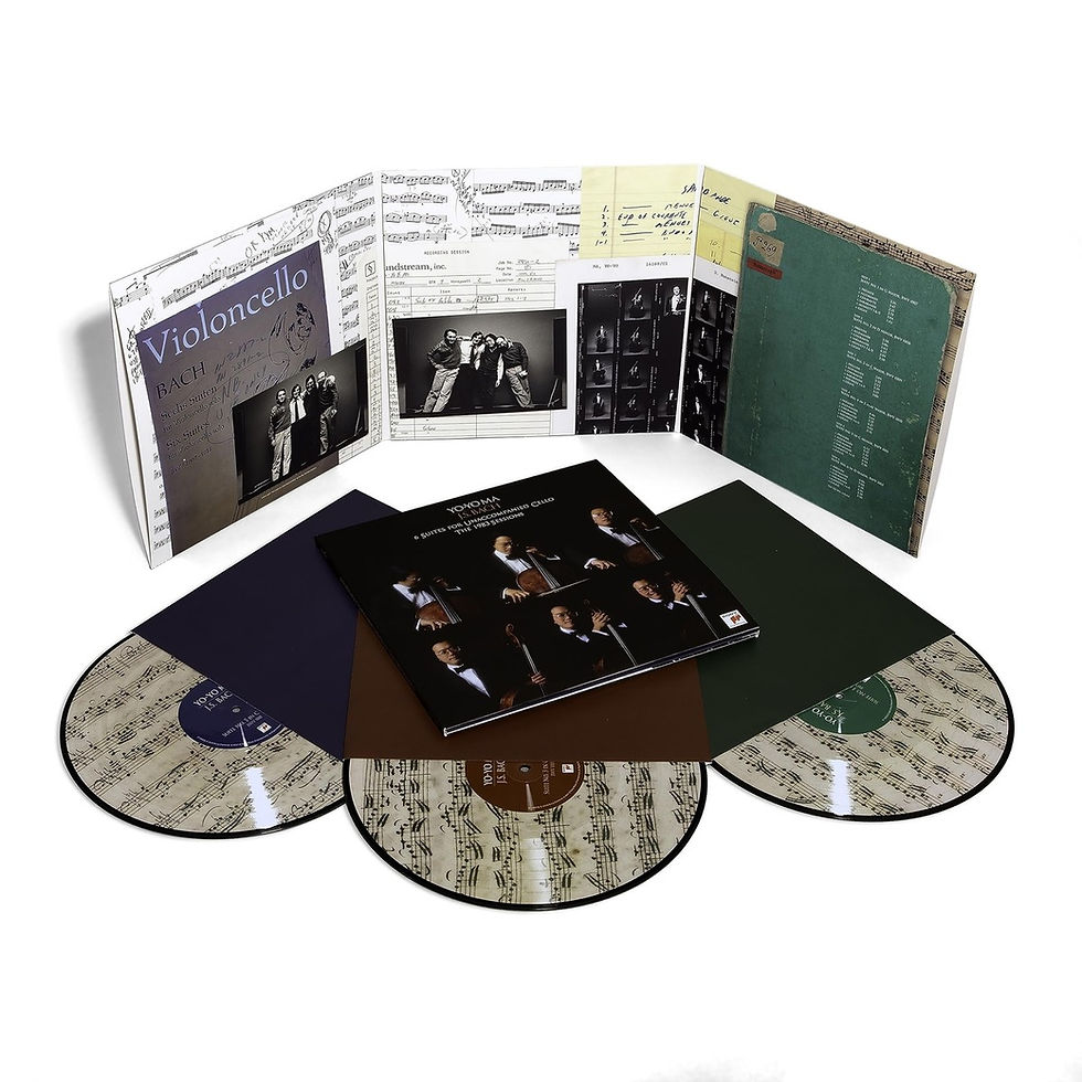 Thumbnail: Yo Yo Ma - Bach: The Six Cello Suites - 3LP (Picture Disc)