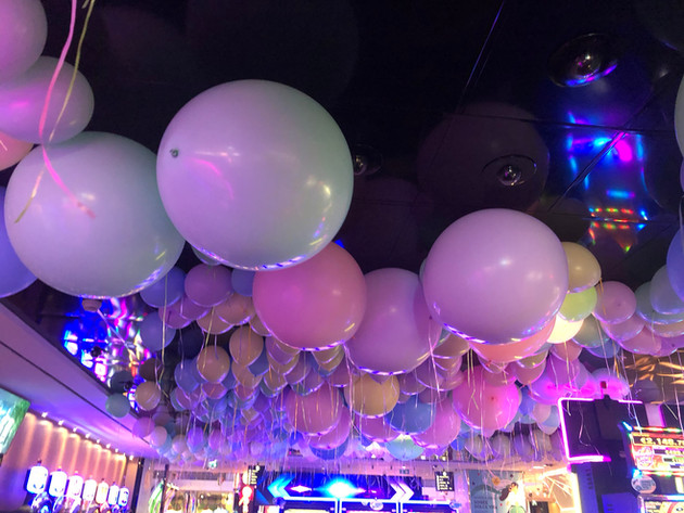 1700 ballons hélium