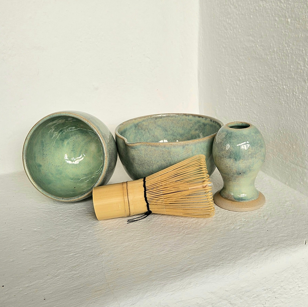 Miniaturbild: 1 Matcha-Tee-Set