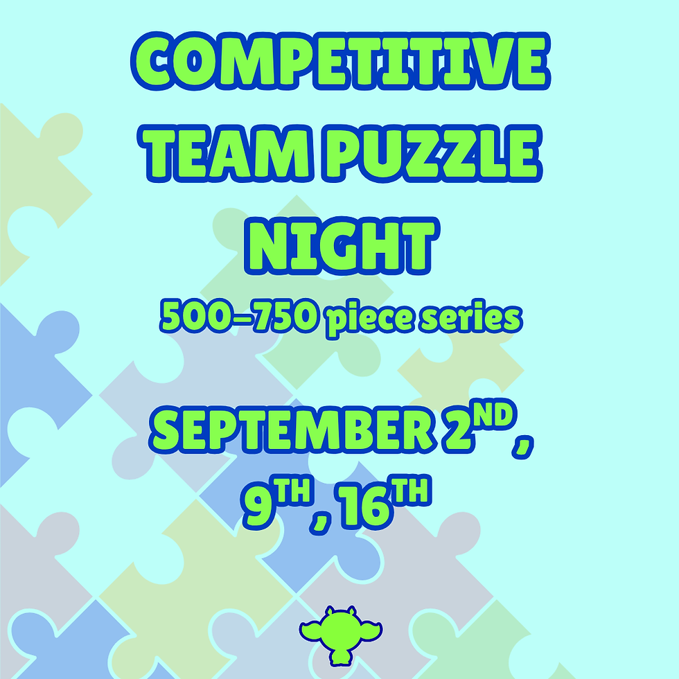 Competitive Team Puzzle Night - 500-750 Pieces