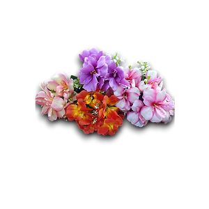 Flor Artificial Pequeña Ramo X 5 Flores