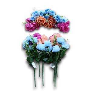 Flor Artificial Pequeña Ramo X 5 Flores