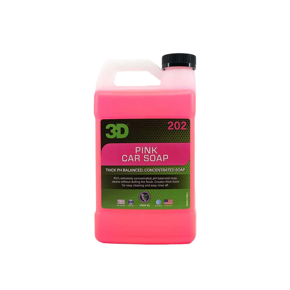 תמונה ממוזערת: שמפו מרוכז ומקציף | Pink Car Soap