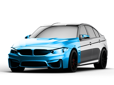 מכסה מנוע, מראות, פנסים, טמבון וכנפיים ציפוי ppf