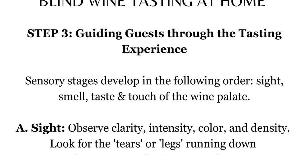 3-step guide to hosting a blind wine tasting experience at home