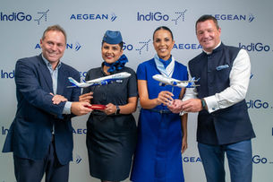 AEGEAN Signs MoU with IndiGo to Establish a new Codeshare Partnership