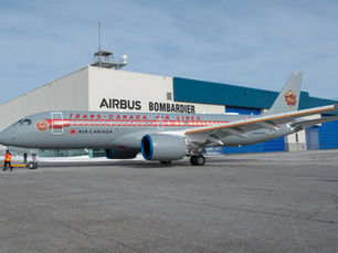 Air Canada to Fly Airbus A220-300 With Legacy TCA Livery Across North America