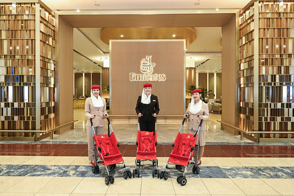 Emirates Upcycles and Donates Over 400 Strollers to Local Non-Profit Organizations